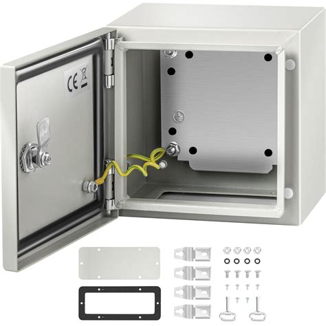 10 x 8 x 6 metal junction box|VEVOR NEMA Steel Enclosure, 10 x 8 x 6'' NEMA 4X .